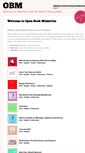 Mobile Screenshot of openbookministries.org