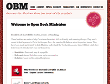 Tablet Screenshot of openbookministries.org
